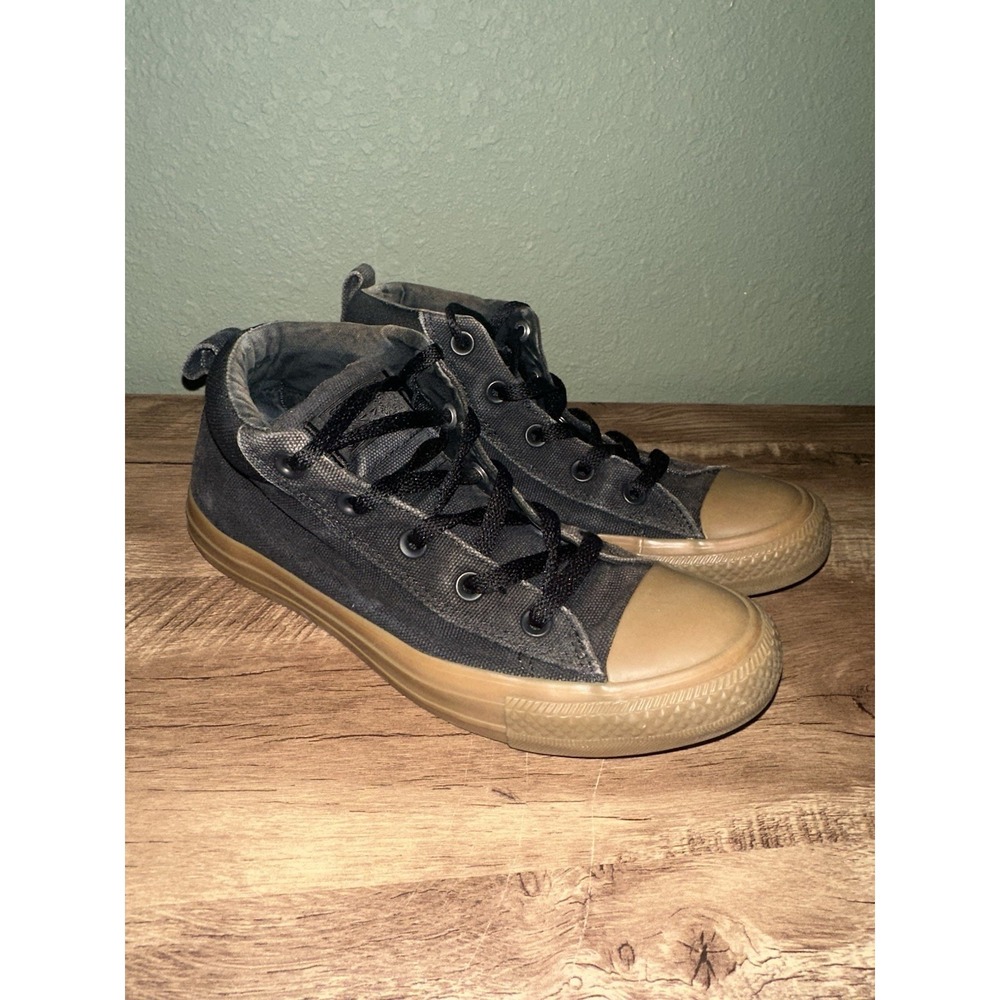 Converse Chuck Taylor All-Star Black Dark Honey Men's 5.5US Wome 7.5US Pre-Owned
